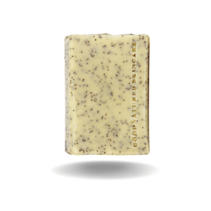 lemon poppy soap bar