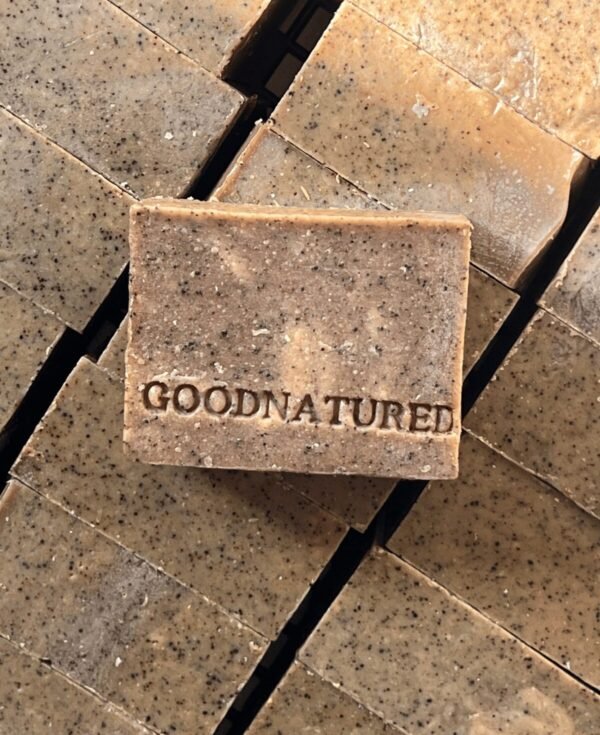 Coffee exfoliating shea butter soap bar