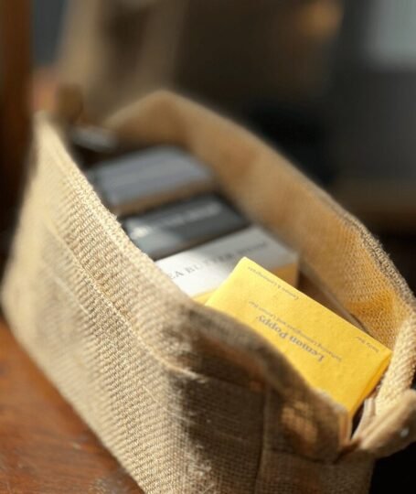 handcrafted natural soap travel set